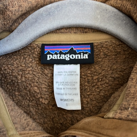 Patagonia Women's Better Sweater 1/4 Zip Tobacco Size Small - Picture 5 of 6